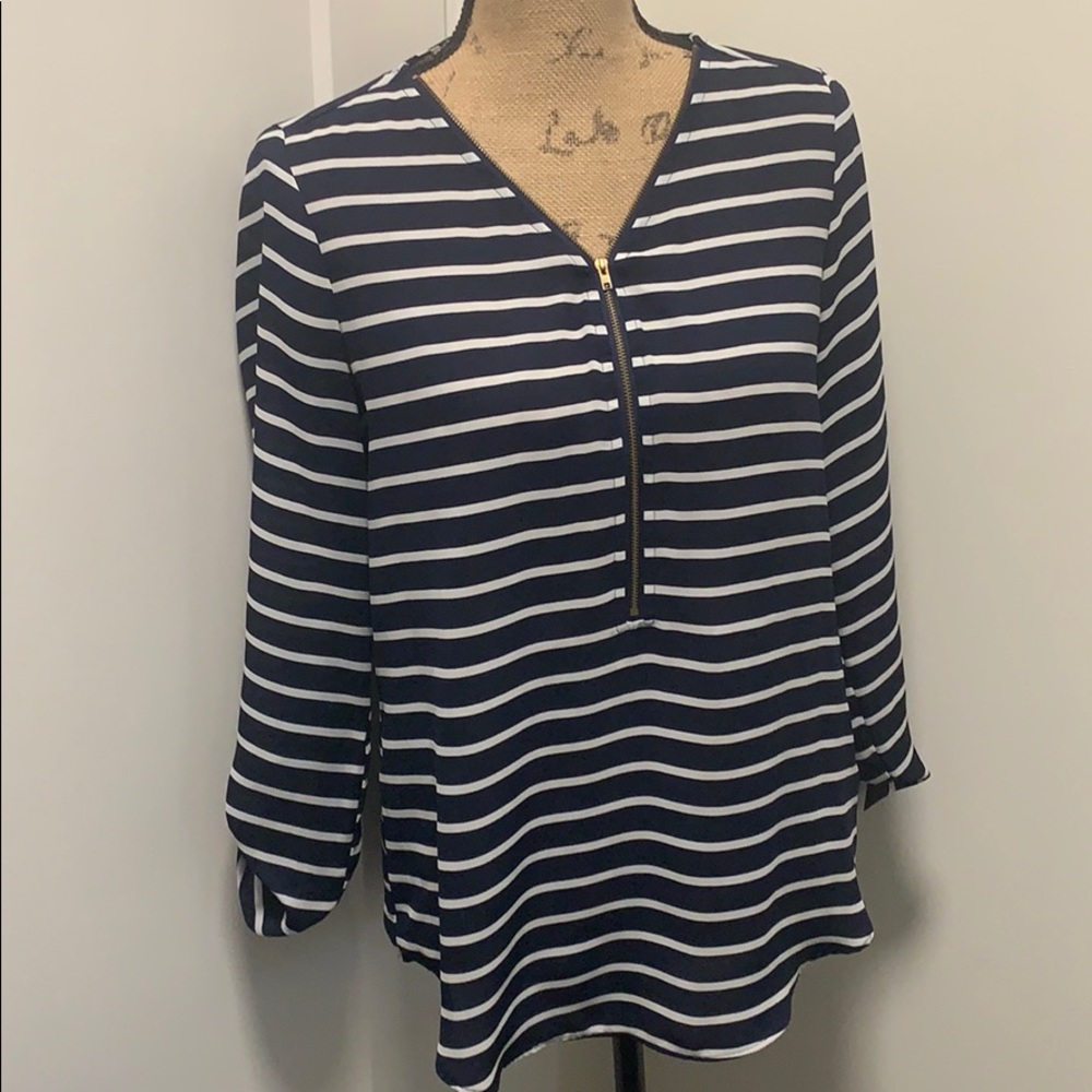 Nautical Flowy Dress Top